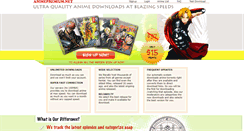 Desktop Screenshot of animepremium.net